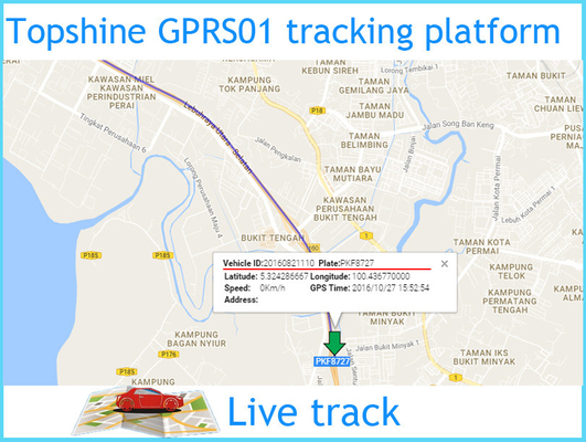 QR Code GPS, das Flotten-Management-Software aufspürt, liefern Quelle-Code