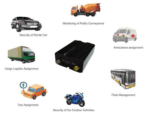 Autoalarm-Fahrzeug GPS-Verfolger 450mAh Bluetooth RFID keine Monatsgebühr
