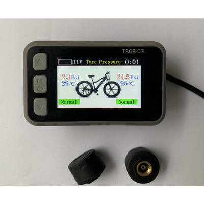 Zeigen wasserdichter GPS elektrischer Fahrrad-Geschwindigkeitsmesser LCD Soems mit Reifen-Druck an