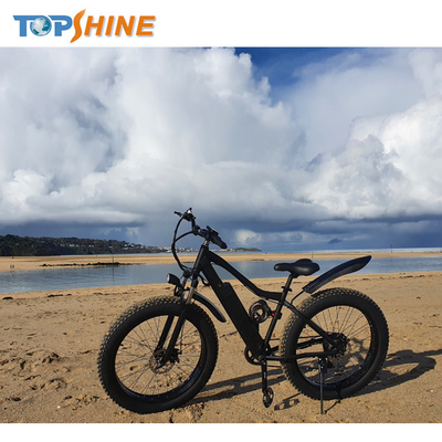 Hydraulische Bremse 26&quot; X4 fetter Reifen-elektrisches Fahrrad Ebike des Reifen-500w mit GPS, das LCD lokalisiert