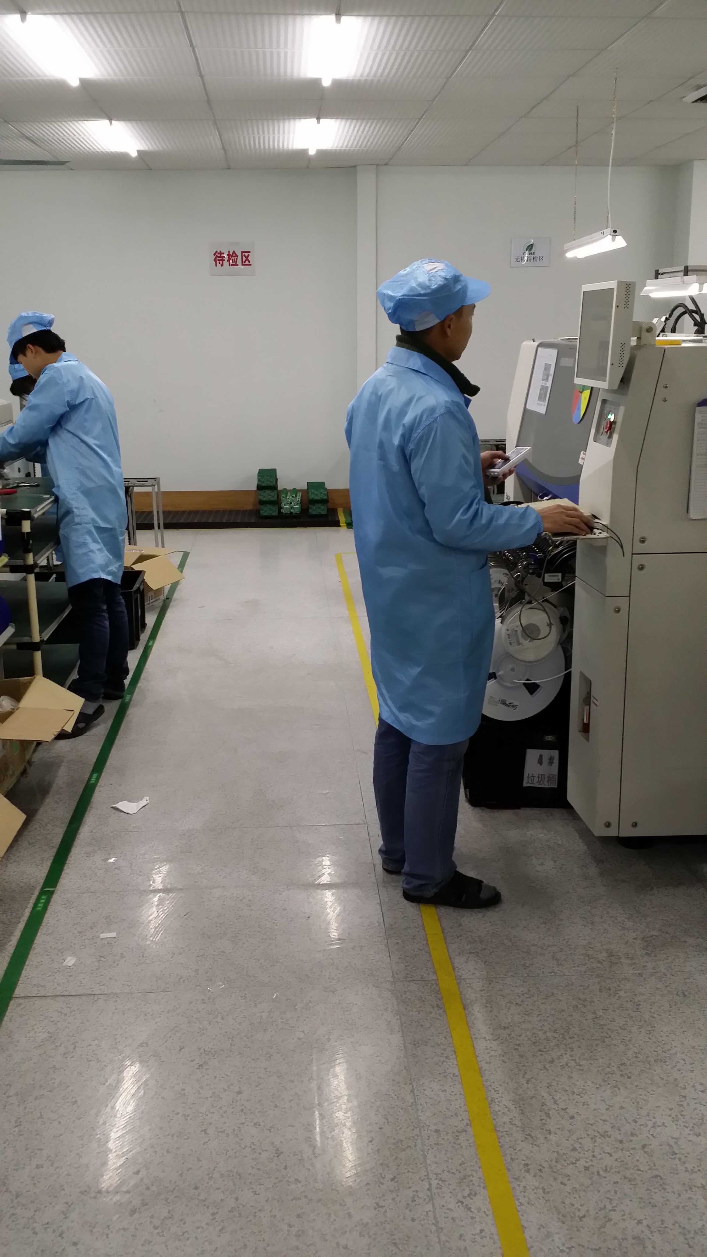 GZ TOPSHINE TECHNOLOGY LIMITED Fabrik Produktionslinie