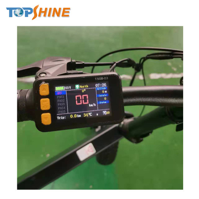 Universal Electric Bike Tachometer GPS-Tracking mit anpassbarem Boot-Logo