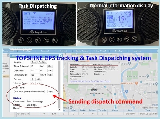 Wasserdichter IP67 drahtloser 4G GPS Verfolger der WIFI-Krisenherdverbindung im Freien mit errichtet im Stereosprecher