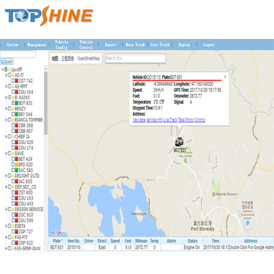 Internet-Standort Toyota 4G GPS ODM WiFi Verfolger mit Fernstarter