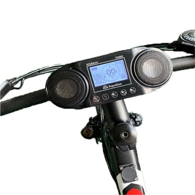 Tragbarer drahtloser Fahrrad-Computer-wieder aufladbarer elektrischer Fahrrad-Geschwindigkeitsmesser mit MP3
